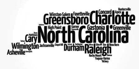 Map of North Carolina